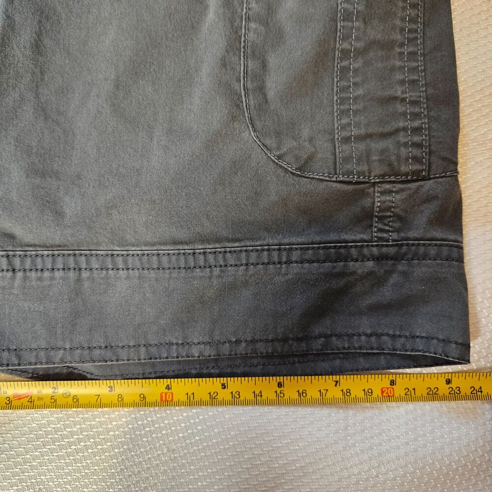 Kuhl womens hiking stretch pockets shorts womens 4 blue gray 6 pockets - Picture 7 of 9